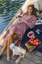 Load image into Gallery viewer, POLLY PLAID DRESS
